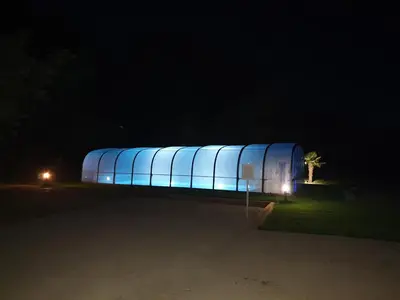 Jardin de l'établissement Gîtes de Maner Ster - Le Frêne Piscine ou Le Chêne Piscine