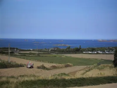 Paysage naturel près de la maison de vacances