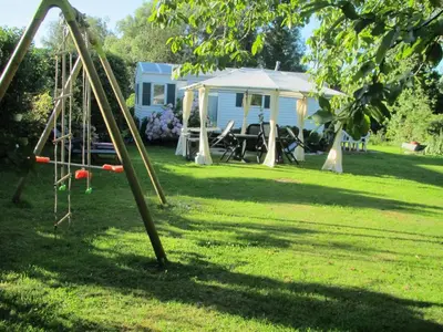 Aire de jeux pour enfants de l'établissement Ty Bihan de L'Aber