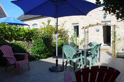 Jardin de l'établissement 14 maison 6 pers Les Gîtes Bigoudens