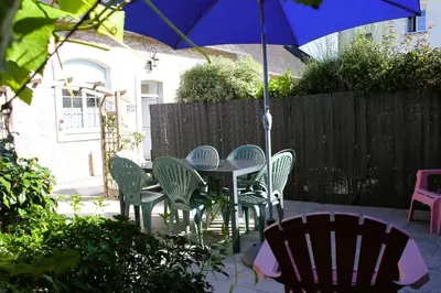 Jardin de l'établissement 14 maison 6 pers Les Gîtes Bigoudens