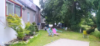 Jardin de l'établissement 14 maison 6 pers Les Gîtes Bigoudens