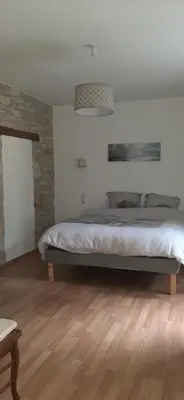 Un ou plusieurs lits dans un hébergement de l'établissement 14 maison 6 pers Les Gîtes Bigoudens