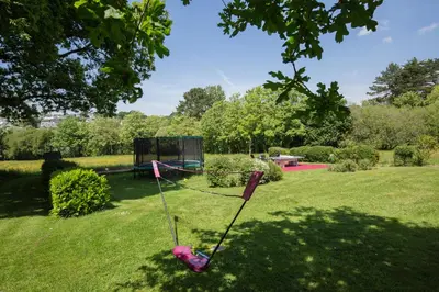 Jardin de l'établissement Gîte de Guernevez