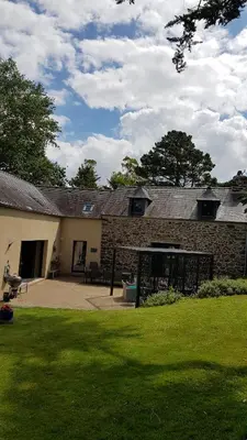 Jardin de l'établissement Gîte de Guernevez