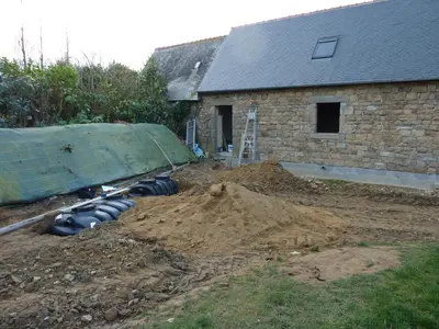 Bâtiment de la maison de vacances