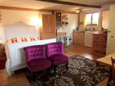Cuisine ou kitchenette dans l'établissement The Studio