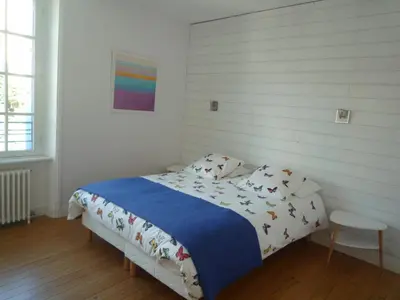 Un ou plusieurs lits dans un hébergement de l'établissement Appartement Hypercentre Quimper