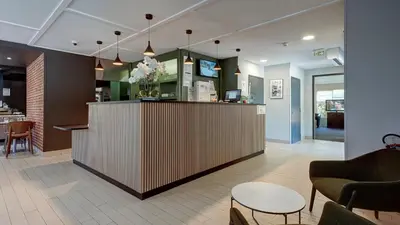 Hall ou réception de l'établissement Campanile Brest - Gouesnou Aeroport