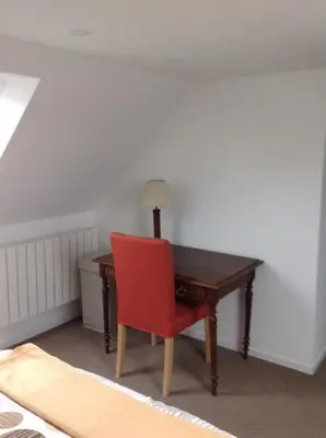 Coin salon dans l'établissement Brittany Vacation Rental