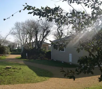 Jardin de l'établissement Le Chant Des Mûres