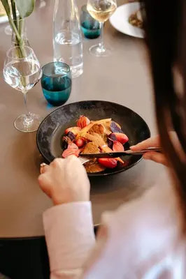 Nourriture dans l'hôtel ou à proximité