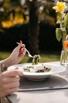 Nourriture dans l'hôtel ou à proximité