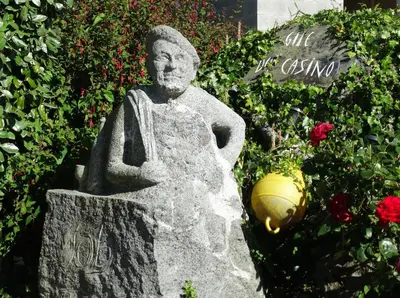 Jardin de l'établissement Le casino larmor