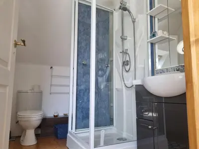 Salle de bains dans l'établissement Roscoff Santec Maison Mer Bretagne