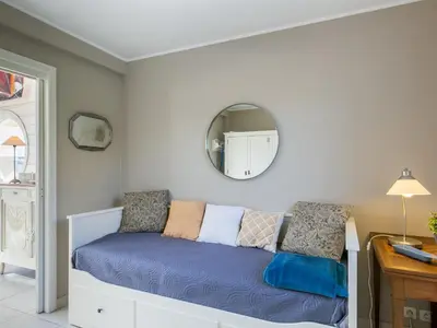 Un ou plusieurs lits dans un hébergement de l'établissement Holiday Home Penn an Aod by Interhome