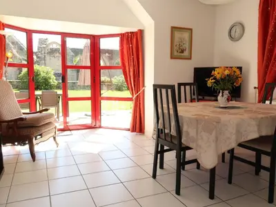 Coin salon dans l'établissement Apartment Jasmin by Interhome