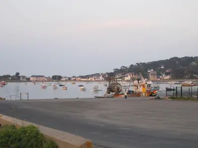Paysage naturel près de la maison de vacances