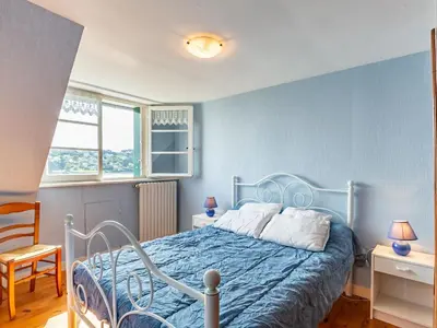 Un ou plusieurs lits dans un hébergement de l'établissement Holiday Home Ti an Aod by Interhome