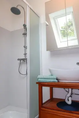 Salle de bains dans l'établissement Holiday Home Les Hortensias by Interhome