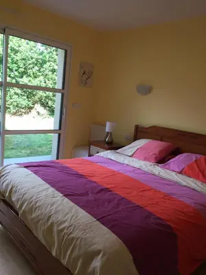 Un ou plusieurs lits dans un hébergement de l'établissement Villa Benodet