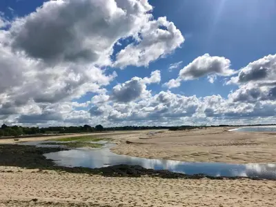 Paysage naturel près de la maison de vacances
