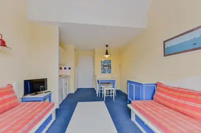 Un ou plusieurs lits dans un hébergement de l'établissement Residence Cap Marine - maeva Home