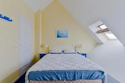 Un ou plusieurs lits dans un hébergement de l'établissement Residence Cap Marine - maeva Home