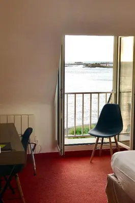Coin salon dans l'établissement Le Sterenn