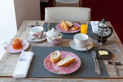 Nourriture dans l'hôtel ou à proximité