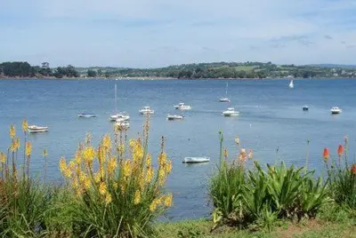 Paysage naturel près de la maison de vacances