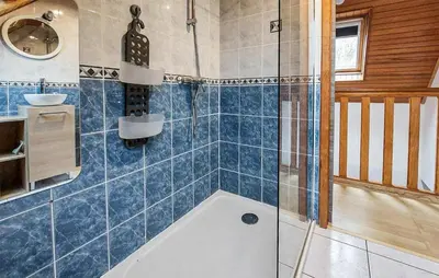 Salle de bains dans l'établissement Two-Bedroom Holiday Home In Plouhinec