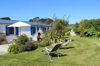 Jardin de l'établissement Gite ty hent houarn