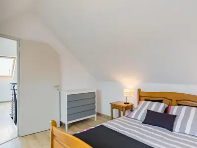 Un ou plusieurs lits dans un hébergement de l'établissement Holiday Home Brise Marine by Interhome