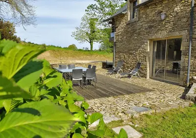 Jardin de l'établissement Coeur du Finistère