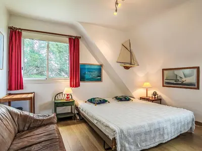 Un ou plusieurs lits dans un hébergement de l'établissement Holiday Home Ker Svea by Interhome