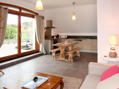 Cuisine ou kitchenette dans l'établissement Apartment Belle vue sur mer by Interhome