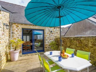 Terrasse ou espace extérieur de l'établissement Holiday Home Du Bout du Monde by Interhome