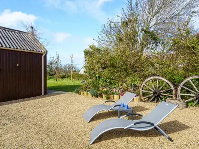 Jardin de l'établissement Holiday Home Du Bout du Monde by Interhome