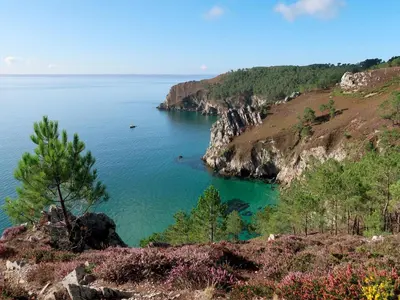 Paysage naturel près de la maison de vacances
