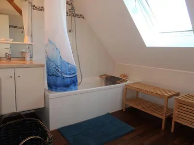 Cuisine ou kitchenette dans l'établissement Holiday Home Ker Simor Ty Mer by Interhome