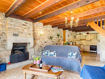 Cuisine ou kitchenette dans l'établissement Holiday Home Avel Vor by Interhome