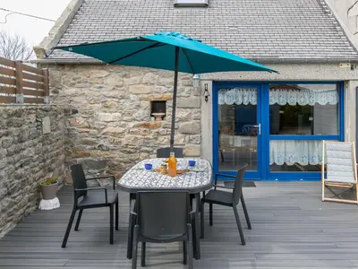 Terrasse ou espace extérieur de l'établissement Holiday Home Ty Kerveal by Interhome