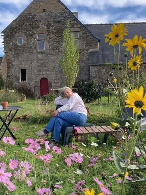 Jardin de l'établissement Les Chambres du Mad