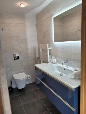 Salle de bains dans l'établissement Hotel Le Temps De Vivre
