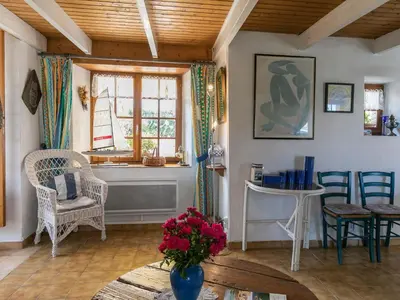 Un ou plusieurs lits dans un hébergement de l'établissement Holiday Home Ty Glaz by Interhome