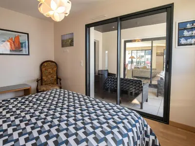 Un ou plusieurs lits dans un hébergement de l'établissement Holiday Home Ty Pleine by Interhome