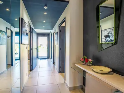 Salle de bains dans l'établissement Holiday Home Ty Pleine by Interhome