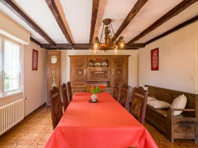 Coin salon dans l'établissement Holiday Home Ty Didrouz by Interhome