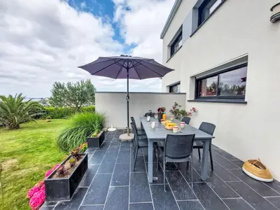 Jardin de l'établissement Holiday Home L'Iroise by Interhome
